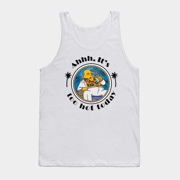 Ahh It's Too Hot Today - Pocket Tank Top by Rock Bottom